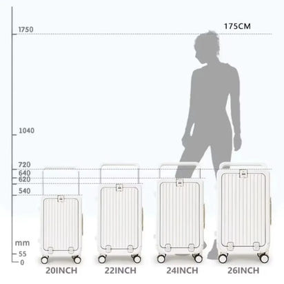 Elite Traveler Front-Opening Suitcase™