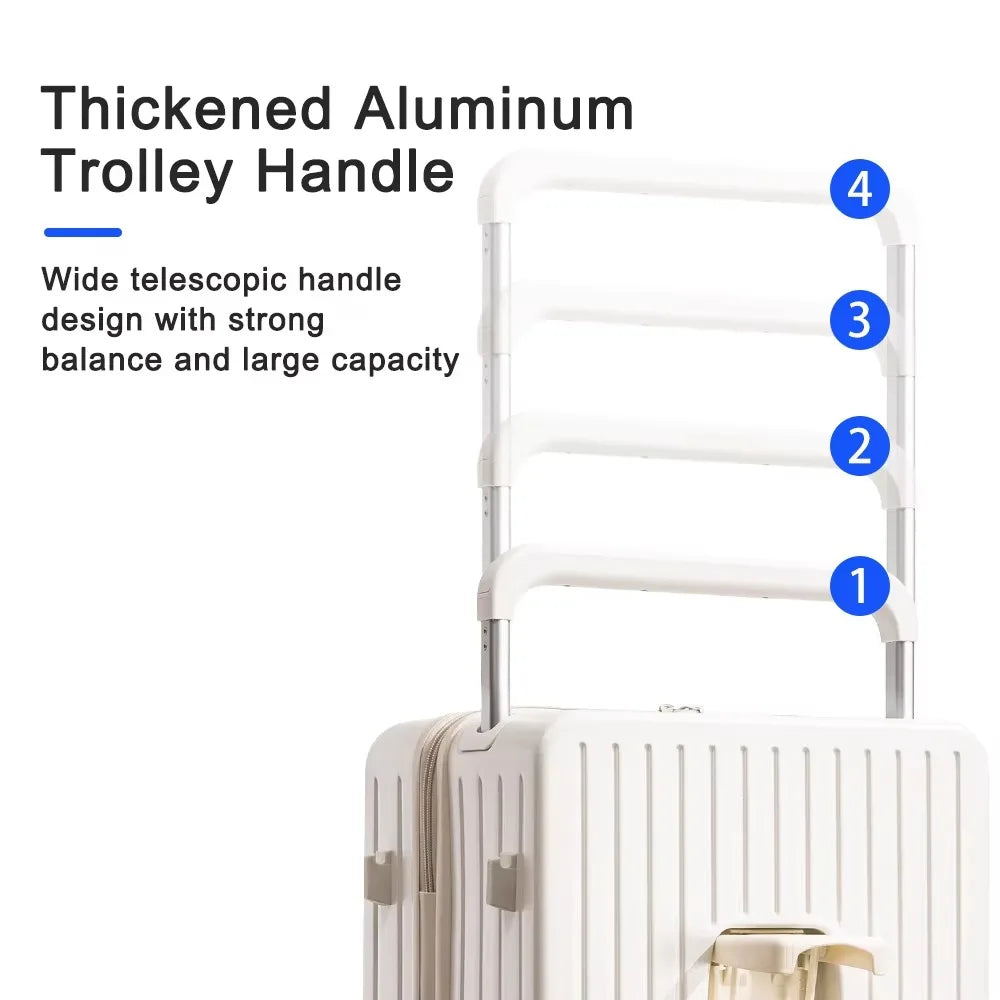 Elite Traveler Front-Opening Suitcase™